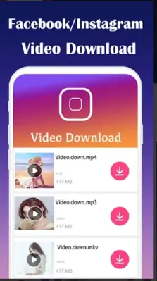 Video Downloader - HD video downloader android App screenshot 2